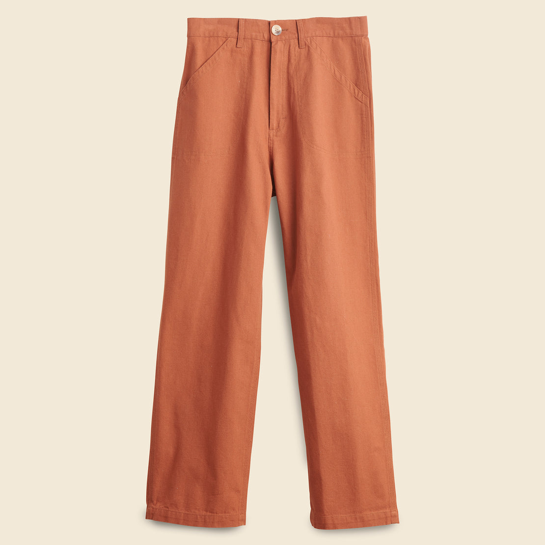 MOLLUSK Canvas Work Pants (Rover Green)S