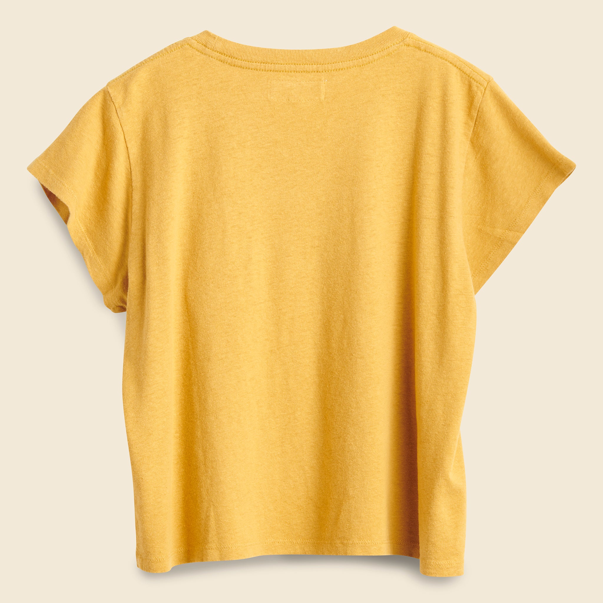 
                          Q Tee - Mustard - Mollusk - STAG Provisions - W - Tops - S/S Tee
                        