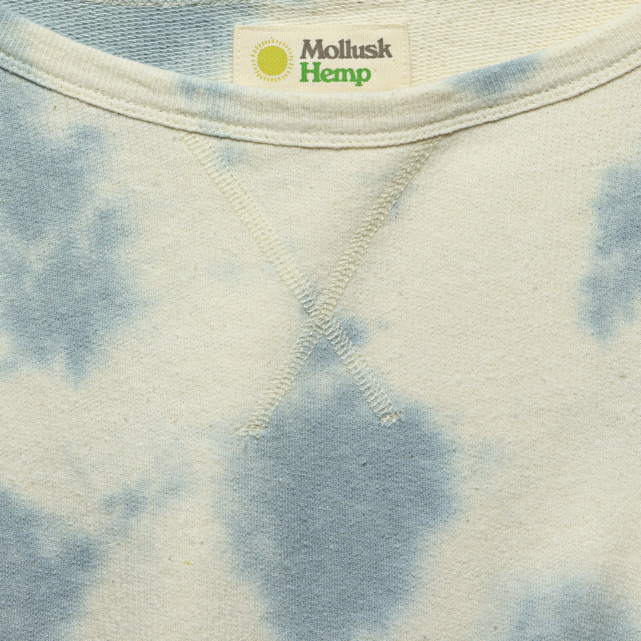 
                          Tie Dye Crew Sweatshirt - Indigo - Mollusk - STAG Provisions - W - Tops - L/S Fleece
                        