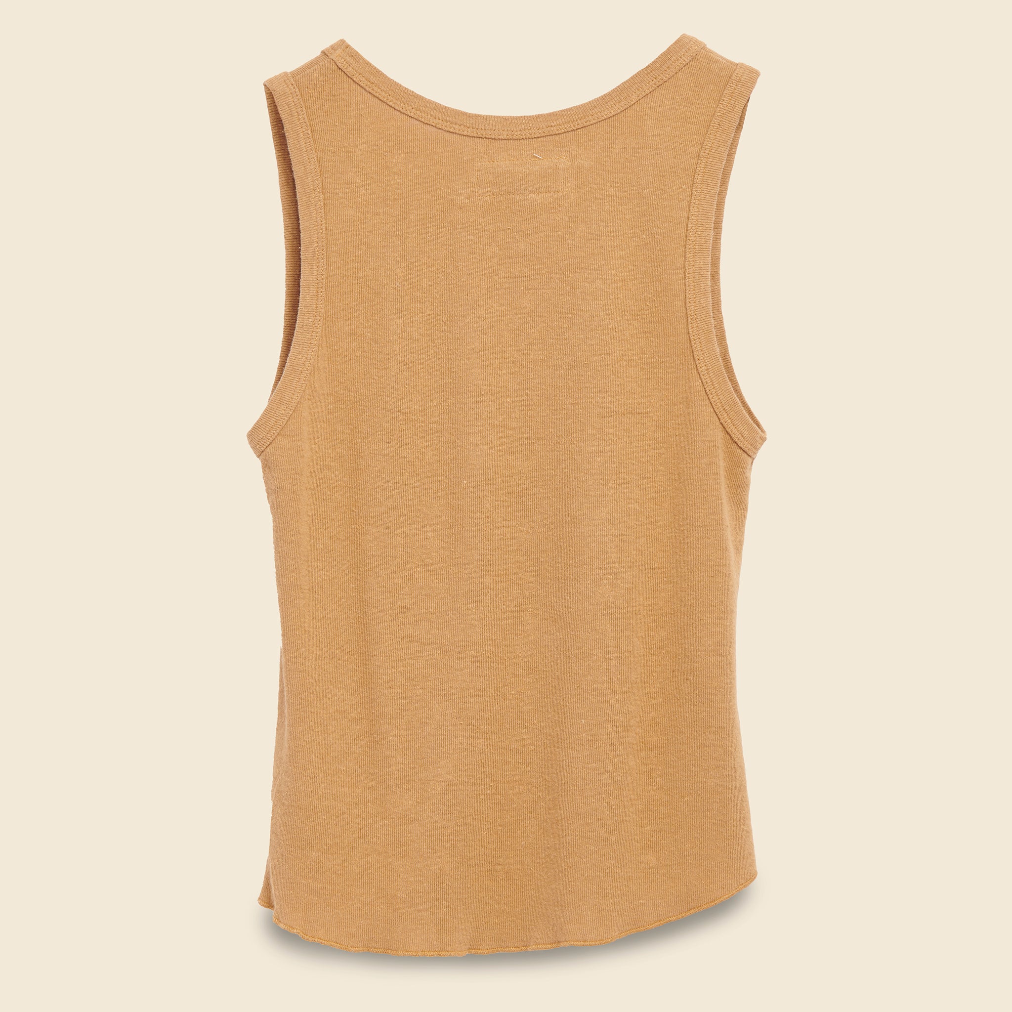 
                          Hemp Rib Tank - Tan Earth - Mollusk - STAG Provisions - W - Tops - Sleeveless
                        