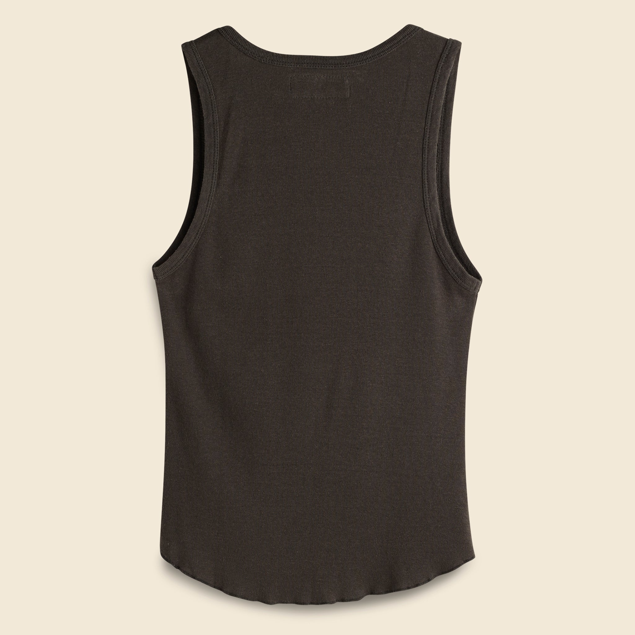 
                          Hemp Rib Tank - Faded Black - Mollusk - STAG Provisions - W - Tops - Sleeveless
                        