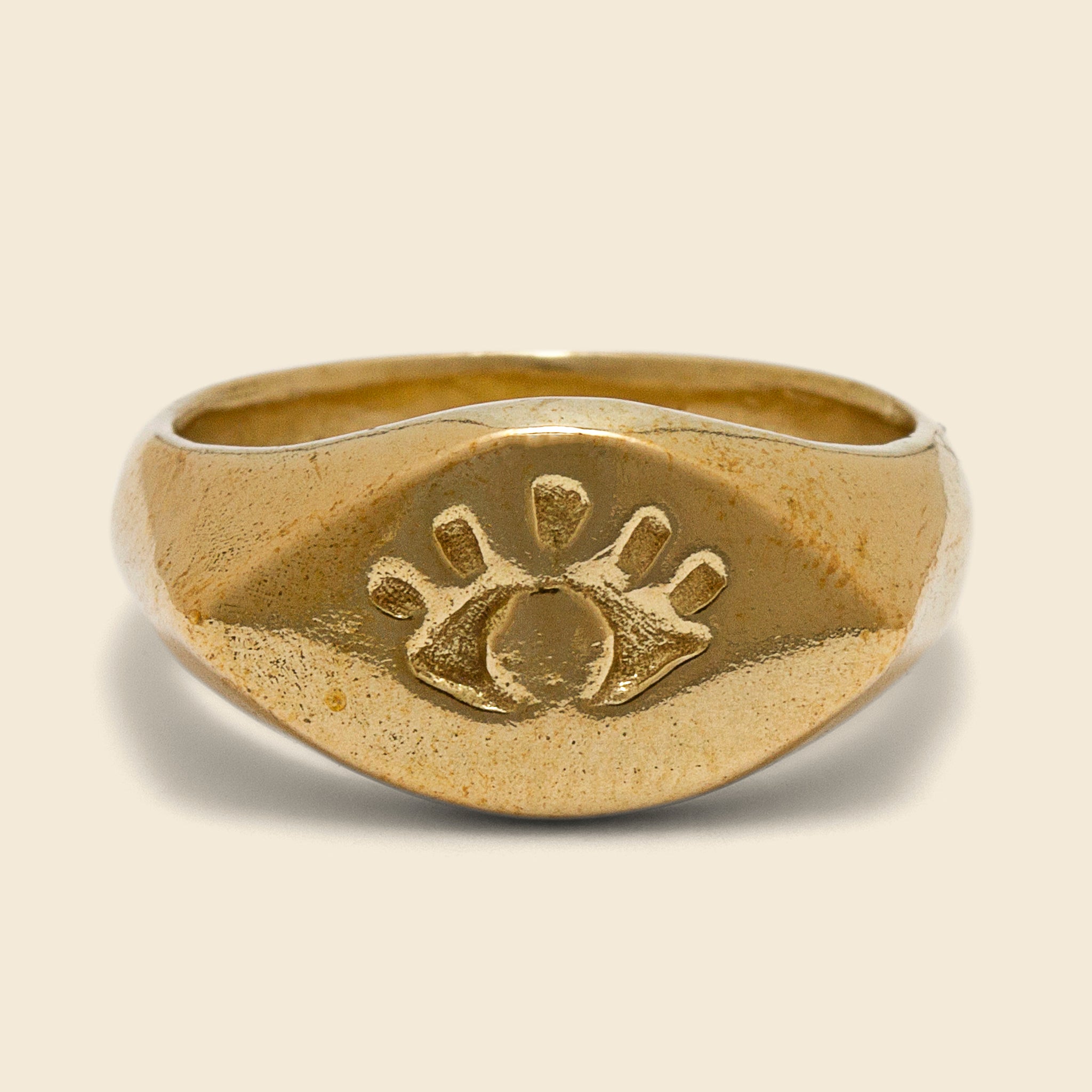 
                          Ojo Signet Ring - Brass - Marisa Mason - STAG Provisions - W - Accessories - Ring
                        