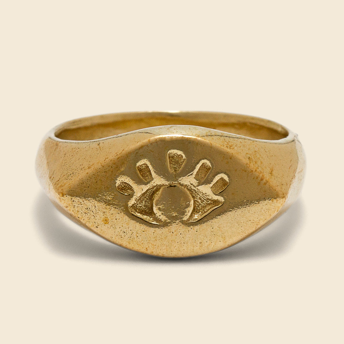 Ojo Signet Ring - Brass - Marisa Mason - STAG Provisions - W - Accessories - Ring