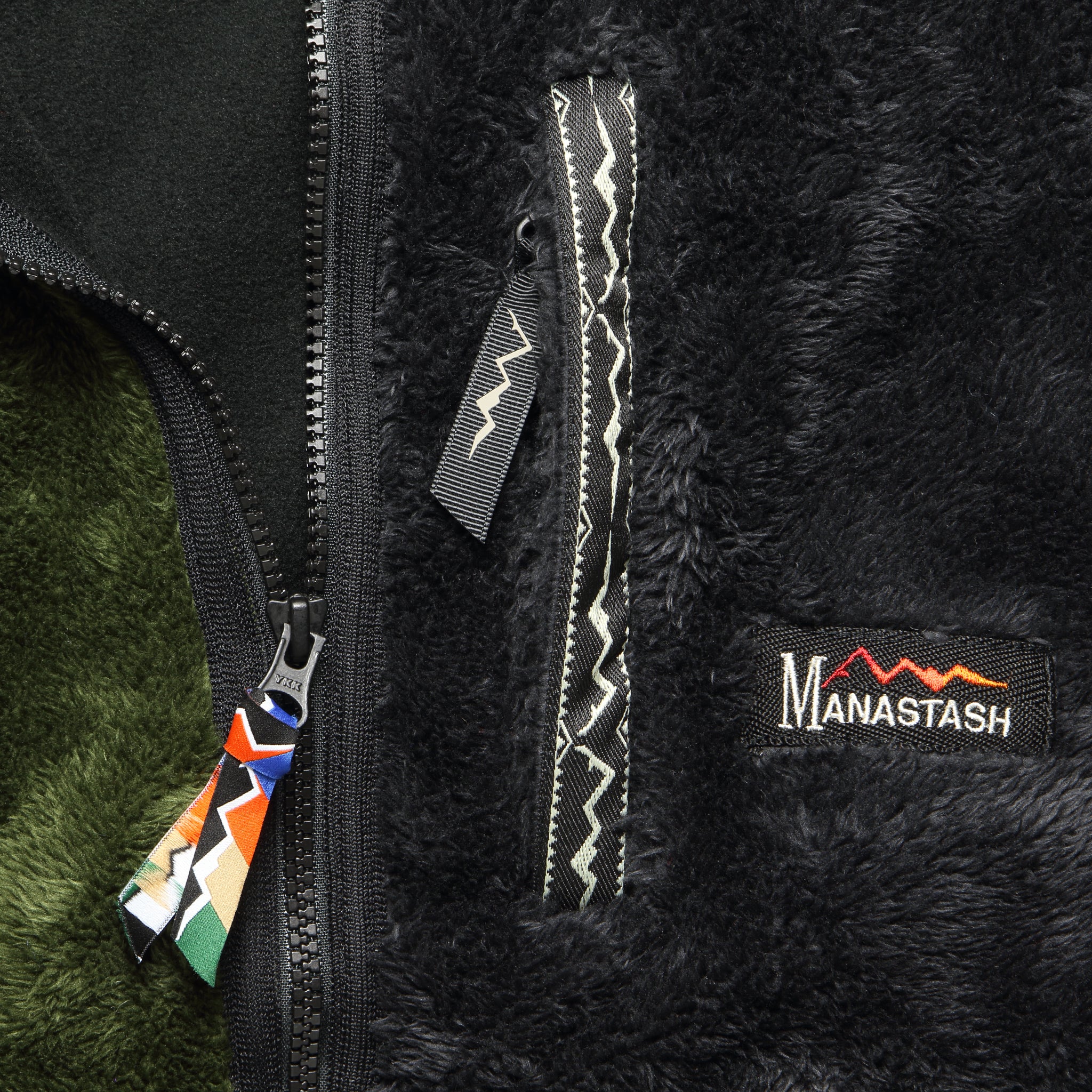 Bigfoot Fleece Jacket - Panel - Manastash - STAG Provisions - Outerwear - Coat / Jacket
