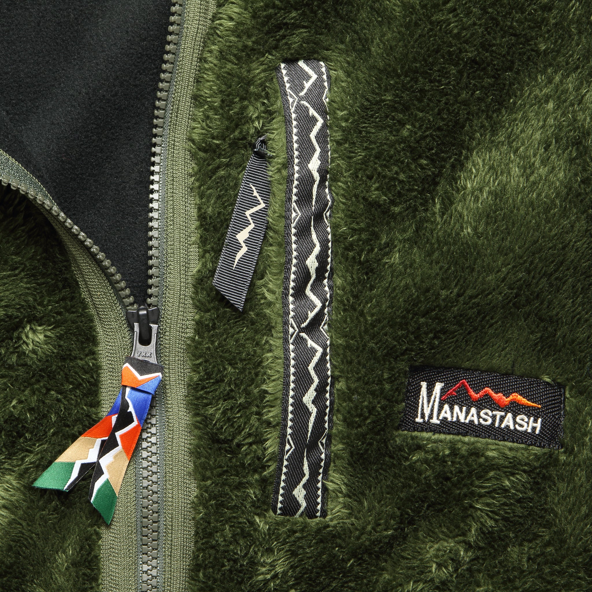 Bigfoot Fleece Jacket - Olive - Manastash - STAG Provisions - Outerwear - Coat / Jacket