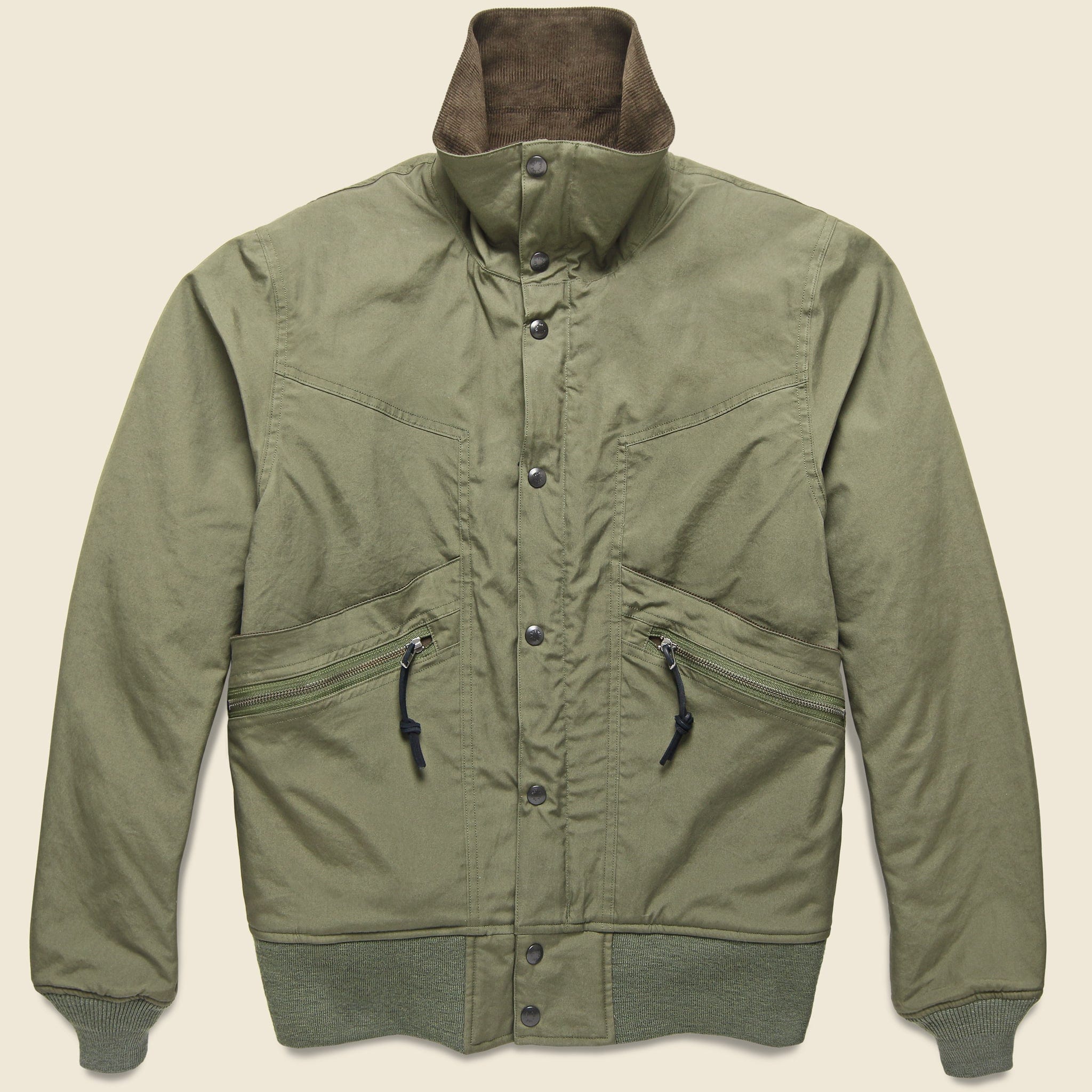 Vancloth Short Field Jacket - Olive - Monitaly - STAG Provisions - Outerwear - Coat / Jacket