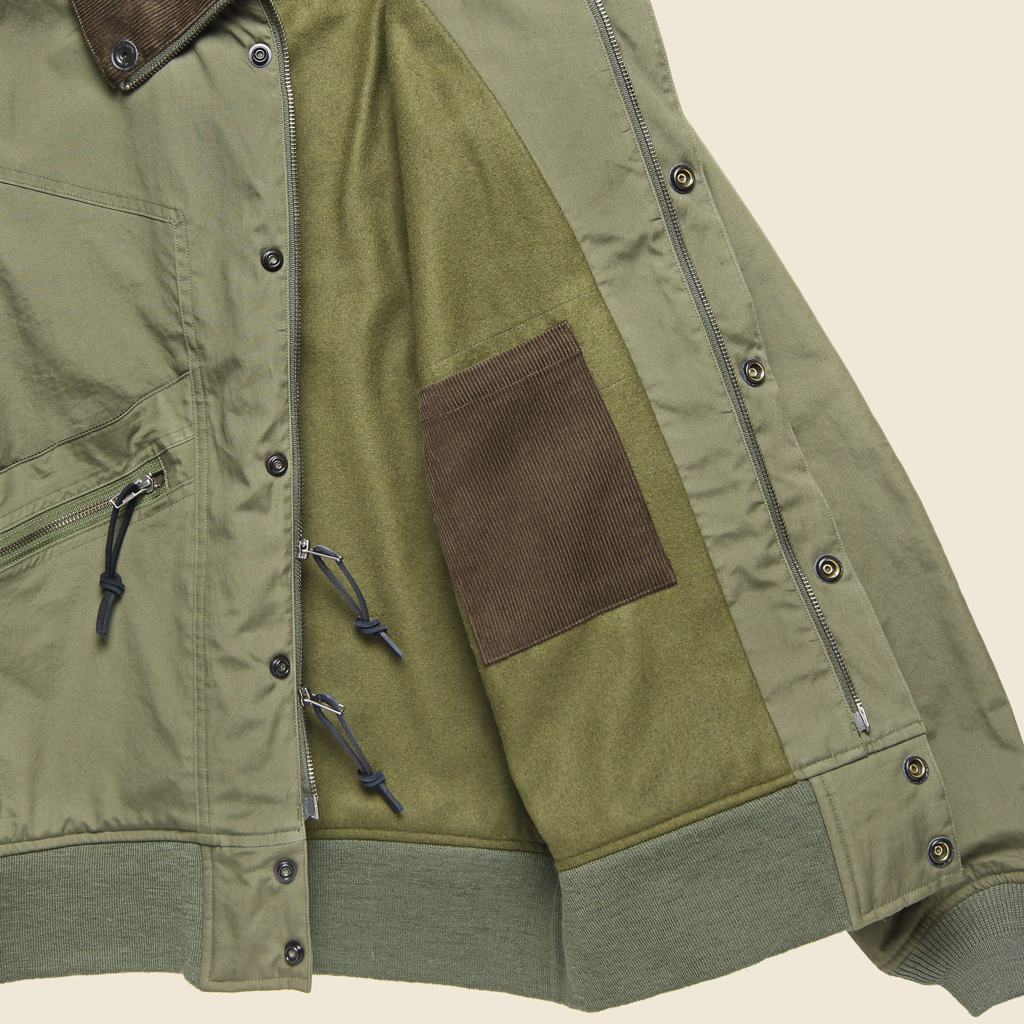 Vancloth Short Field Jacket - Olive - Monitaly - STAG Provisions - Outerwear - Coat / Jacket