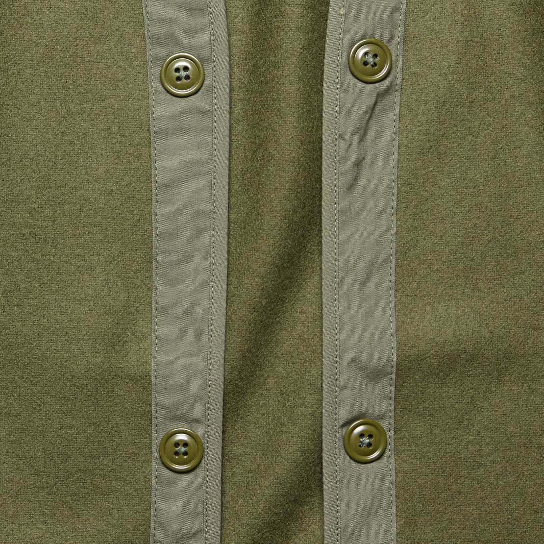 Vancloth Oxford French Army Trench Coat - Olive - Monitaly - STAG Provisions - W - Outerwear - Coat/Jacket