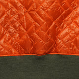 Zigzag Quilted Crewneck - Orange - Monitaly - STAG Provisions - Tops - Fleece / Sweatshirt