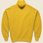 Super Russell Turtleneck - Mustard - Monitaly - STAG Provisions - Tops - Fleece / Sweatshirt