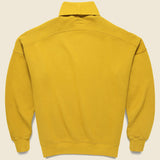 Super Russell Turtleneck - Mustard - Monitaly - STAG Provisions - Tops - Fleece / Sweatshirt