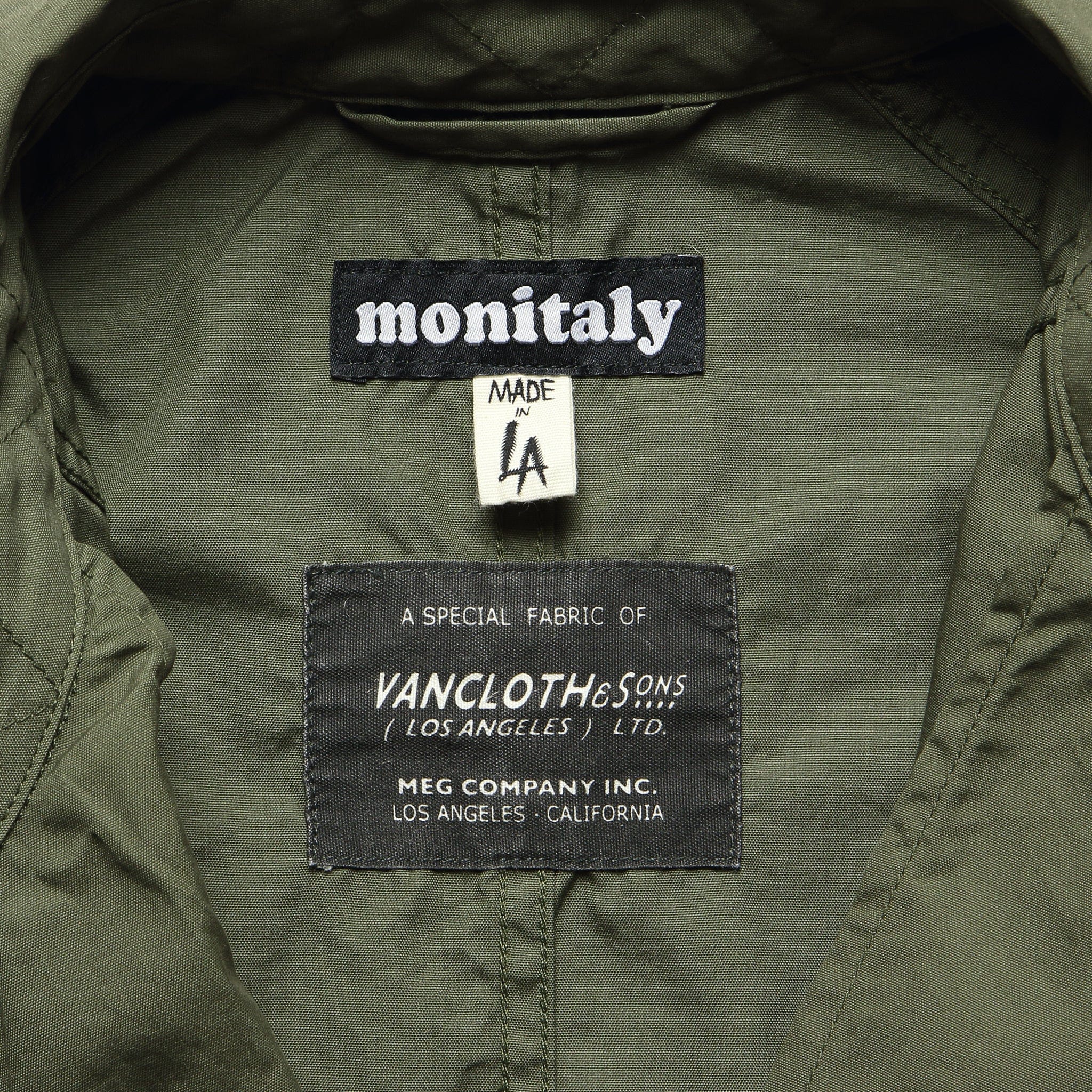 
                          Vancloth Poplin Coverall Jacket - Olive - Monitaly - STAG Provisions - Outerwear - Coat / Jacket
                        