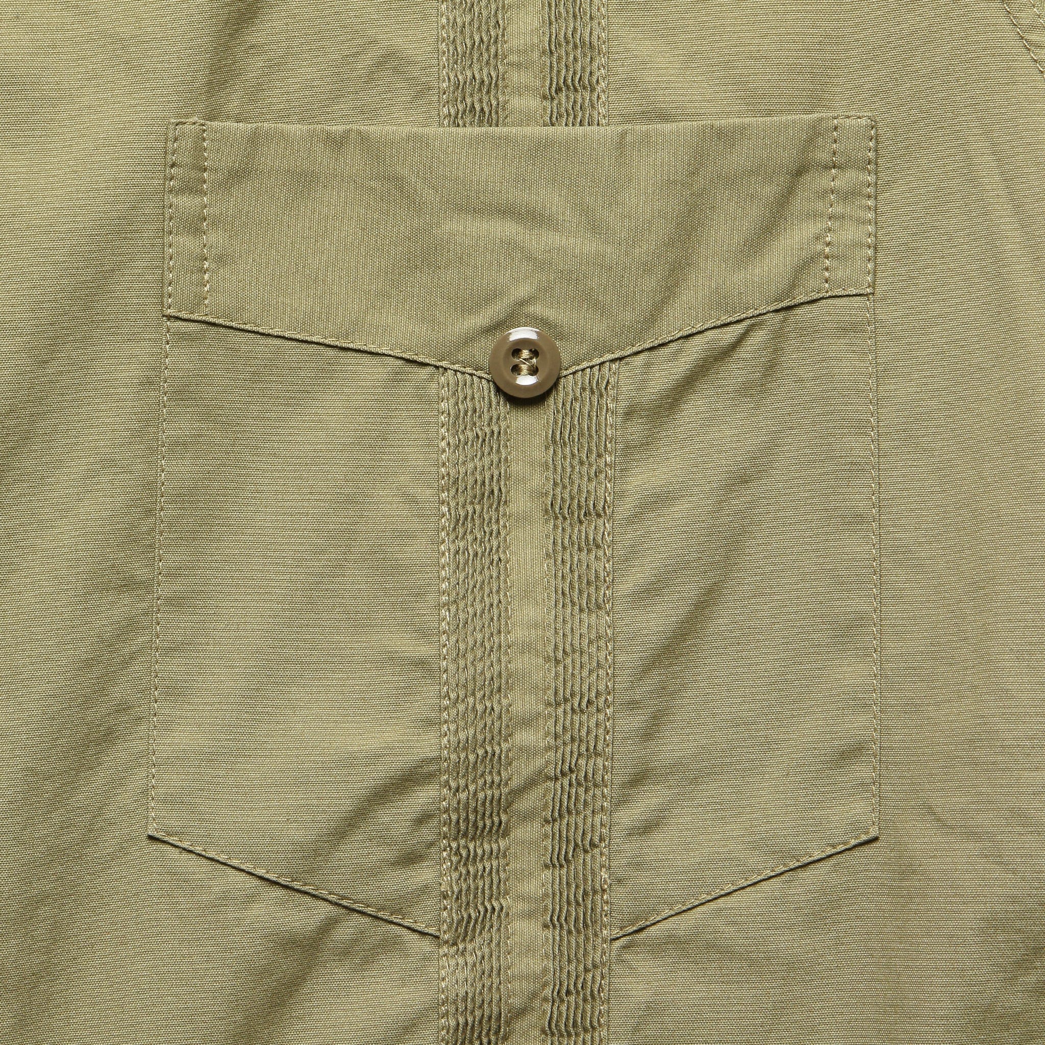 
                          Vancloth Poplin Guayabera Shirt - Khaki - Monitaly - STAG Provisions - Tops - L/S Woven - Solid
                        