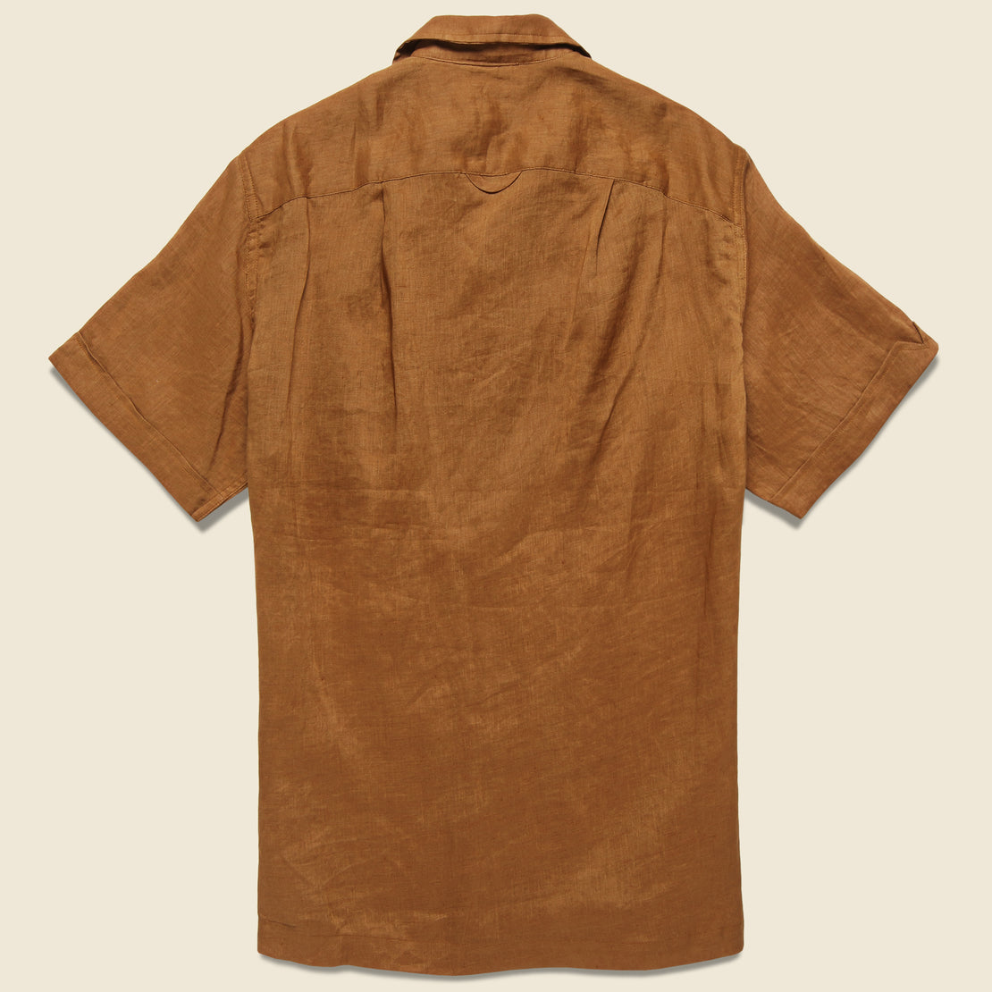 Vacation Shirt - Brown - Monitaly - STAG Provisions - Tops - S/S Woven - Solid