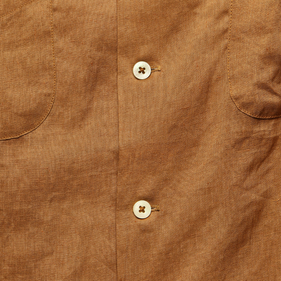 Vacation Shirt - Brown - Monitaly - STAG Provisions - Tops - S/S Woven - Solid