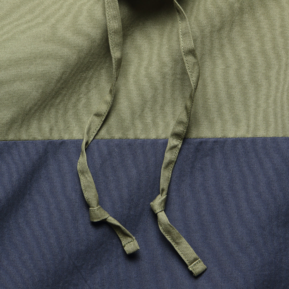 Paneled Mock Neck Pullover - Olive/Navy/Black - Monitaly - STAG Provisions - Tops - Fleece / Sweatshirt