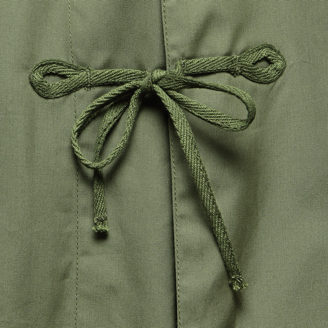 Vancloth Cropped Field Tie Front Jacket - Olive - Monitaly - STAG Provisions - W - Outerwear - Coat/Jacket