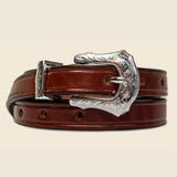 Extra Long Leather Belt - Brown - Monitaly - STAG Provisions - W - Accessories - Belt