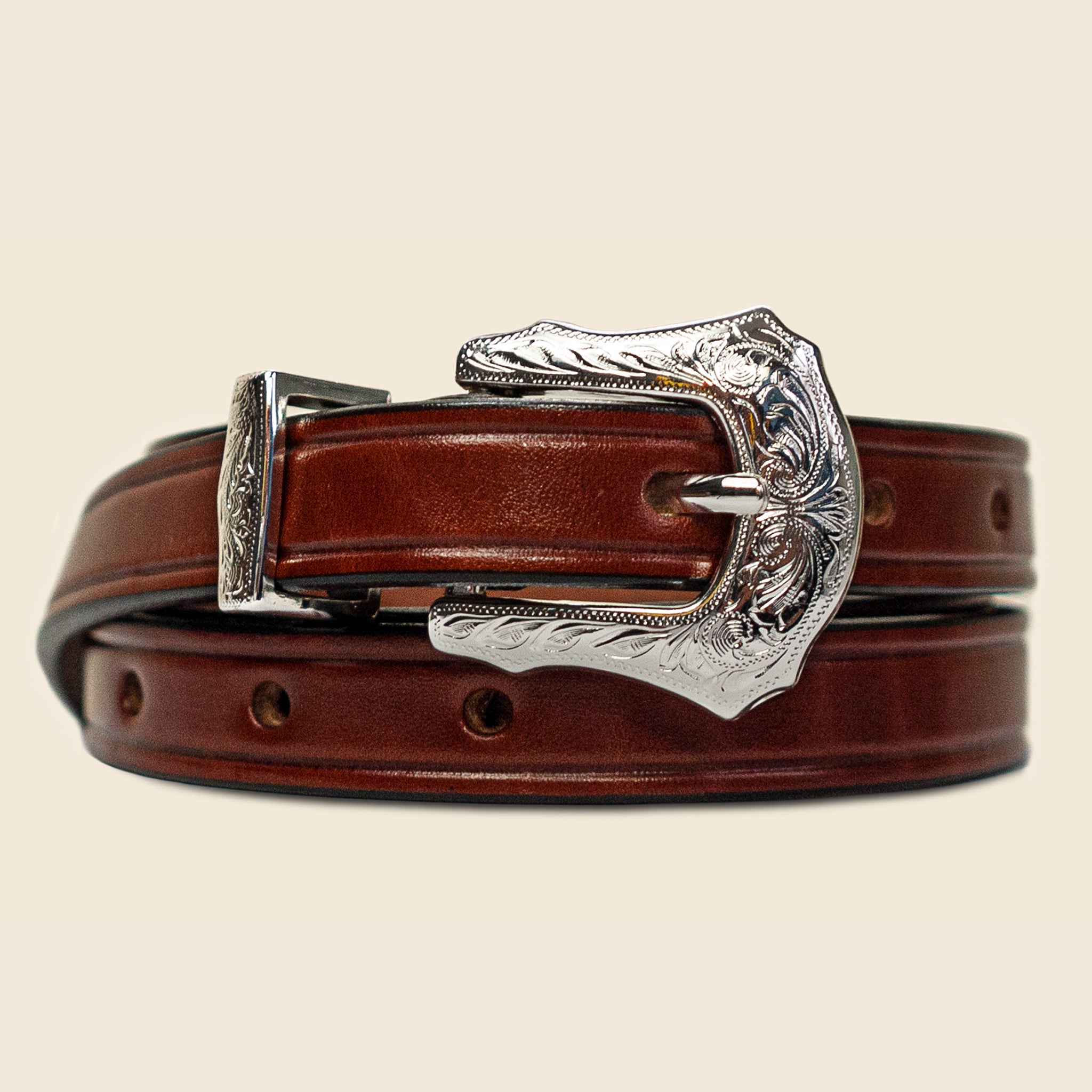 Extra Long Leather Belt - Brown - Monitaly - STAG Provisions - W - Accessories - Belt