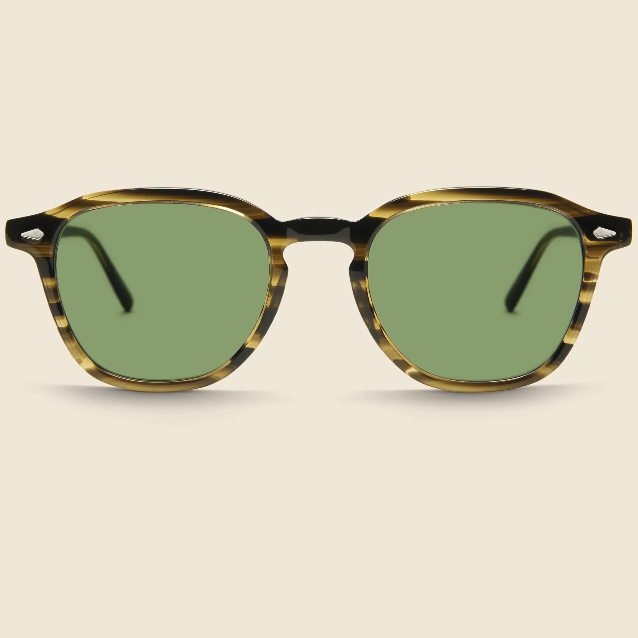 Vantz 50mm - Brown/Bamboo - Moscot - STAG Provisions - Accessories - Eyewear