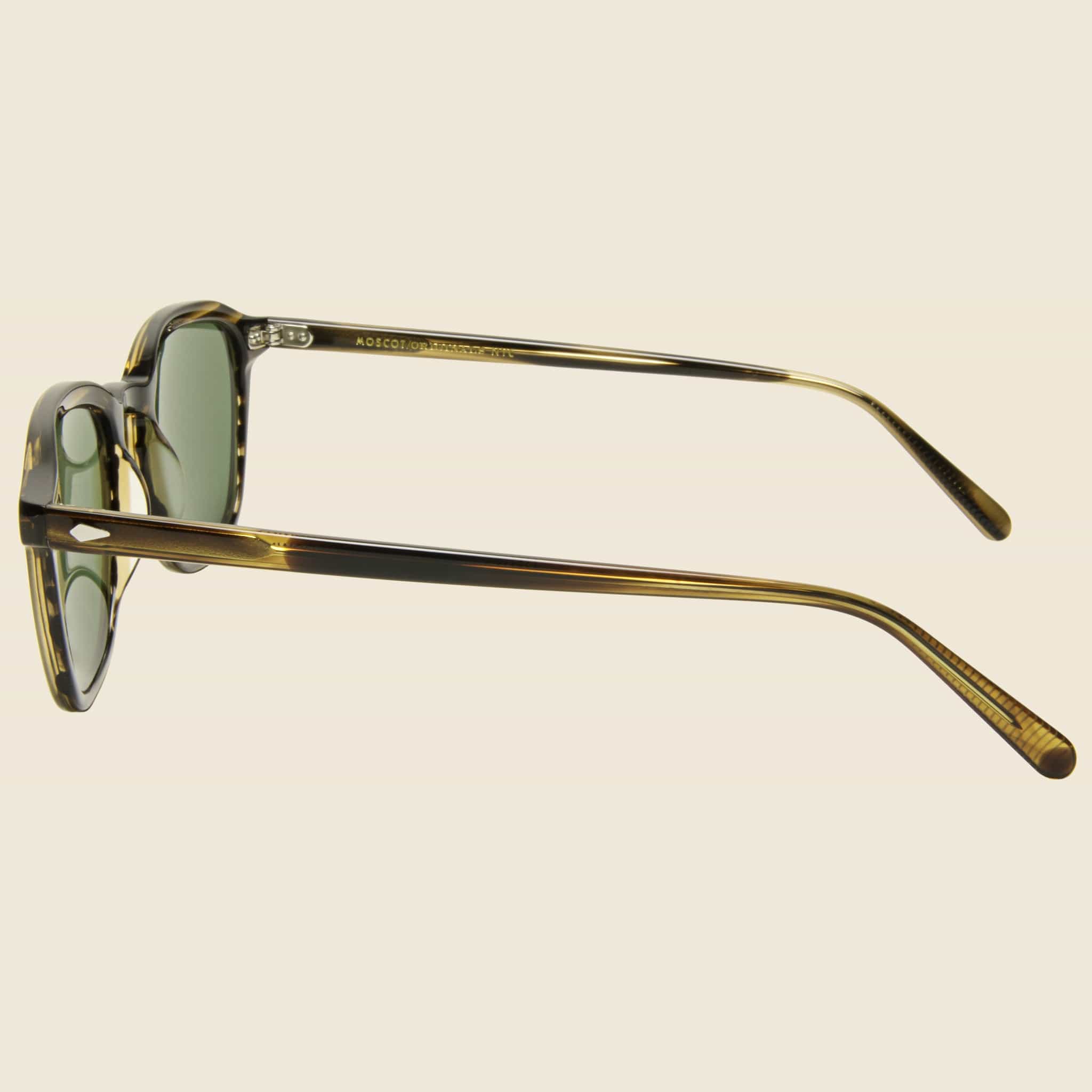 Vantz 50mm - Brown/Bamboo - Moscot - STAG Provisions - Accessories - Eyewear