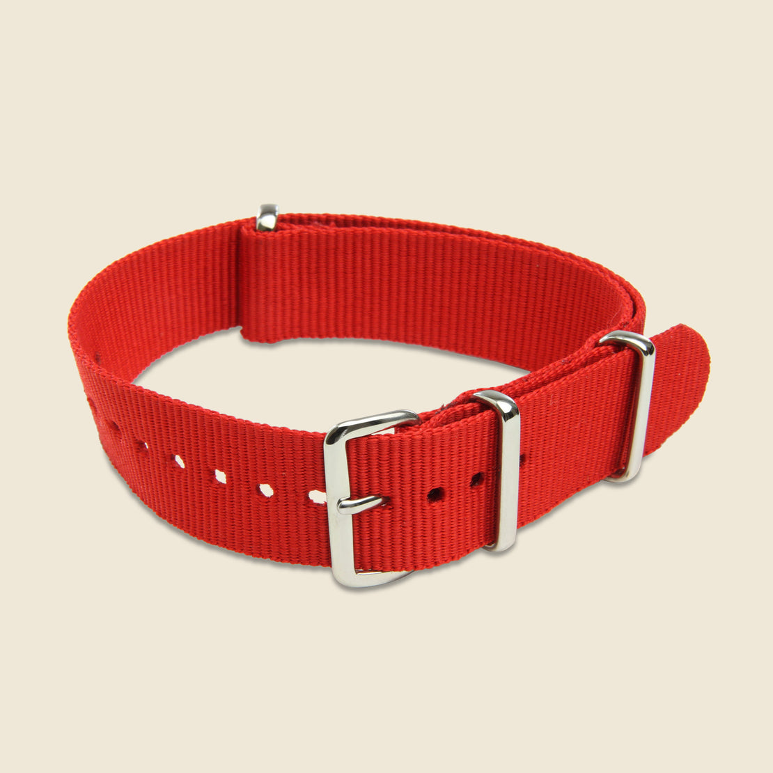 MWC 18mm Watch Band - Red