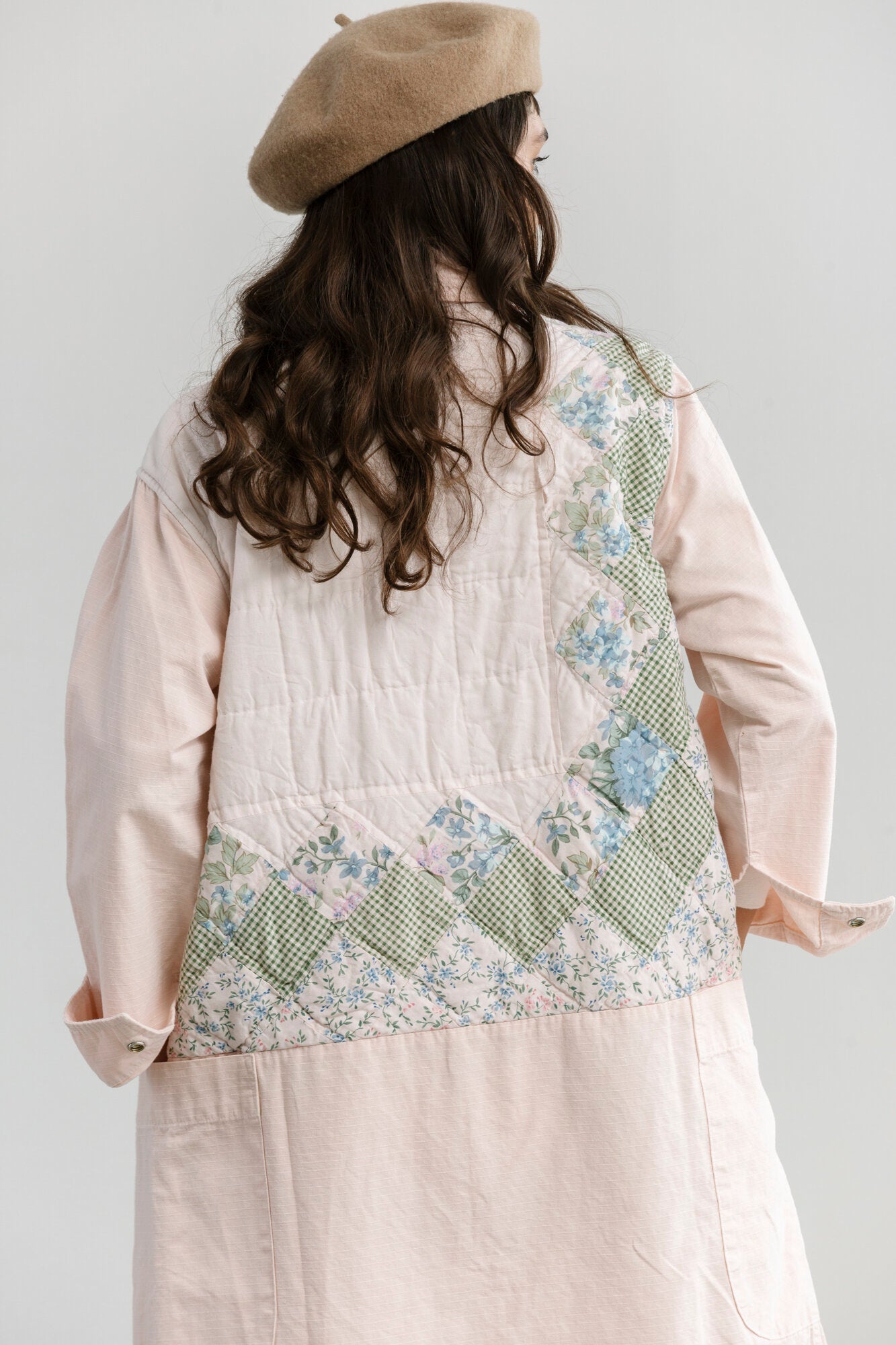 
                          Quilt Back Harris Duster - Pink - Carleen - STAG Provisions - W - Outerwear - Coat/Jacket
                        