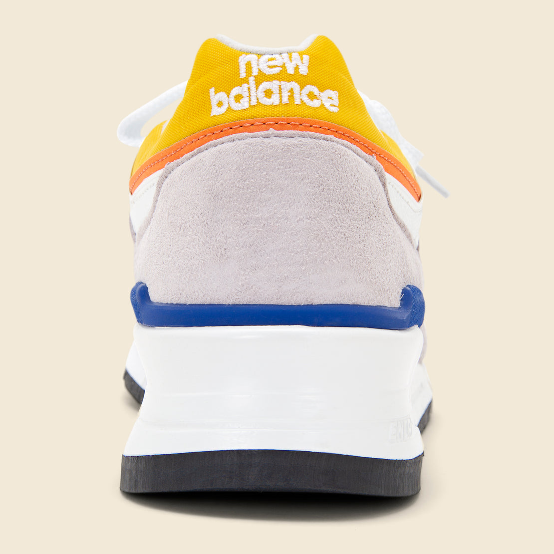 997 Sneaker - Grey/Orange - New Balance - STAG Provisions - Shoes - Athletic
