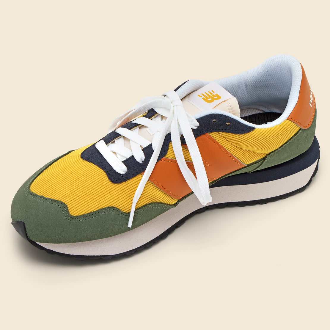237V1 Sneaker - Harvest Gold/ Madras Orange