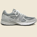 990v4 Sneaker - Grey/Castlerock - New Balance - STAG Provisions - Shoes - Athletic