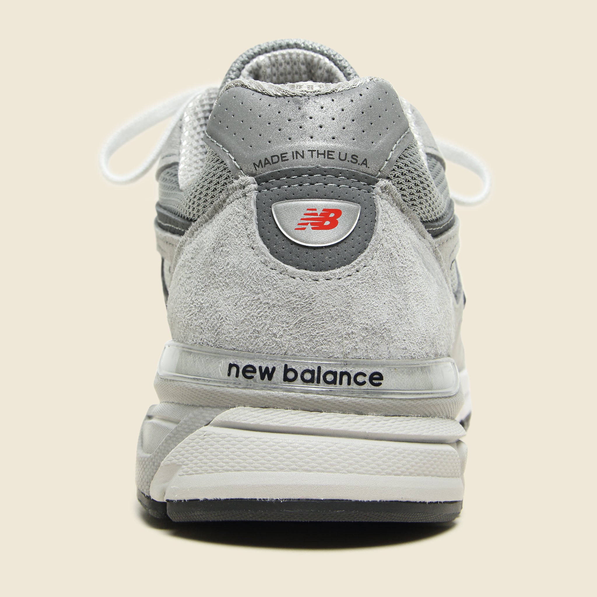 990v4 Sneaker - Grey/Castlerock - New Balance - STAG Provisions - Shoes - Athletic