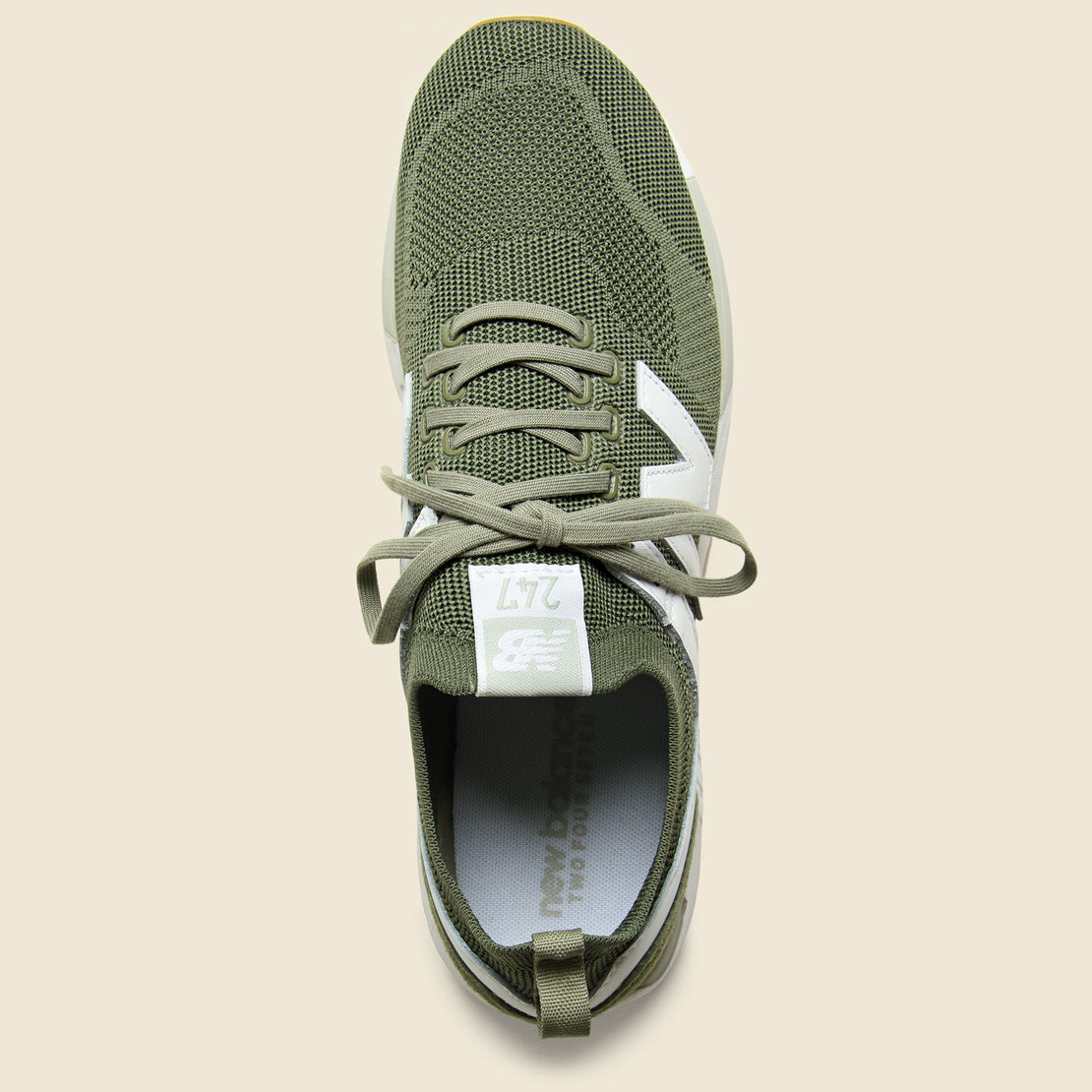 247 Sneaker - Covert Green/White - New Balance - STAG Provisions - Shoes - Athletic