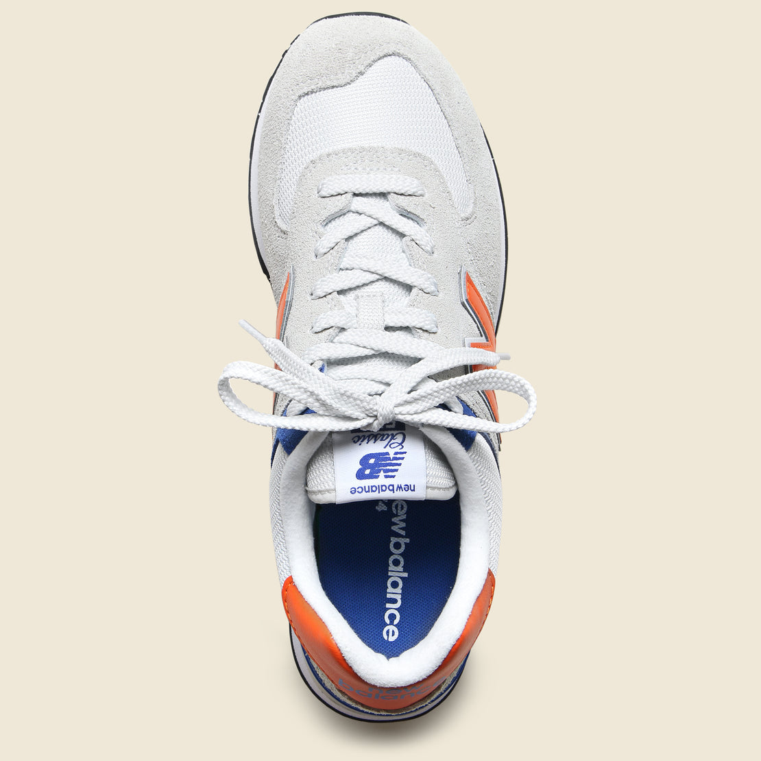 574 Sneaker - Blue/Orange