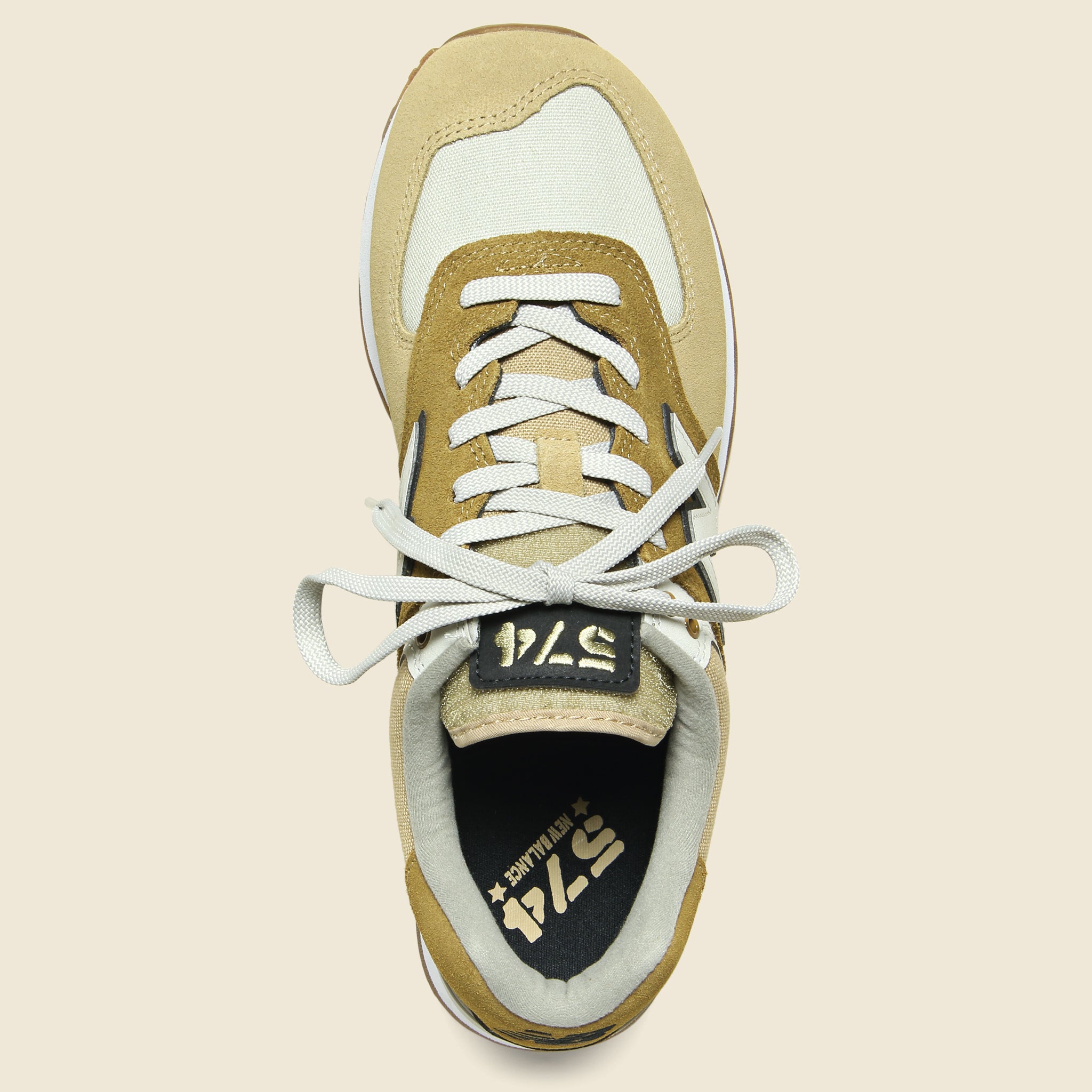 574 Sneaker - Hemp/Black - New Balance - STAG Provisions - Shoes - Athletic