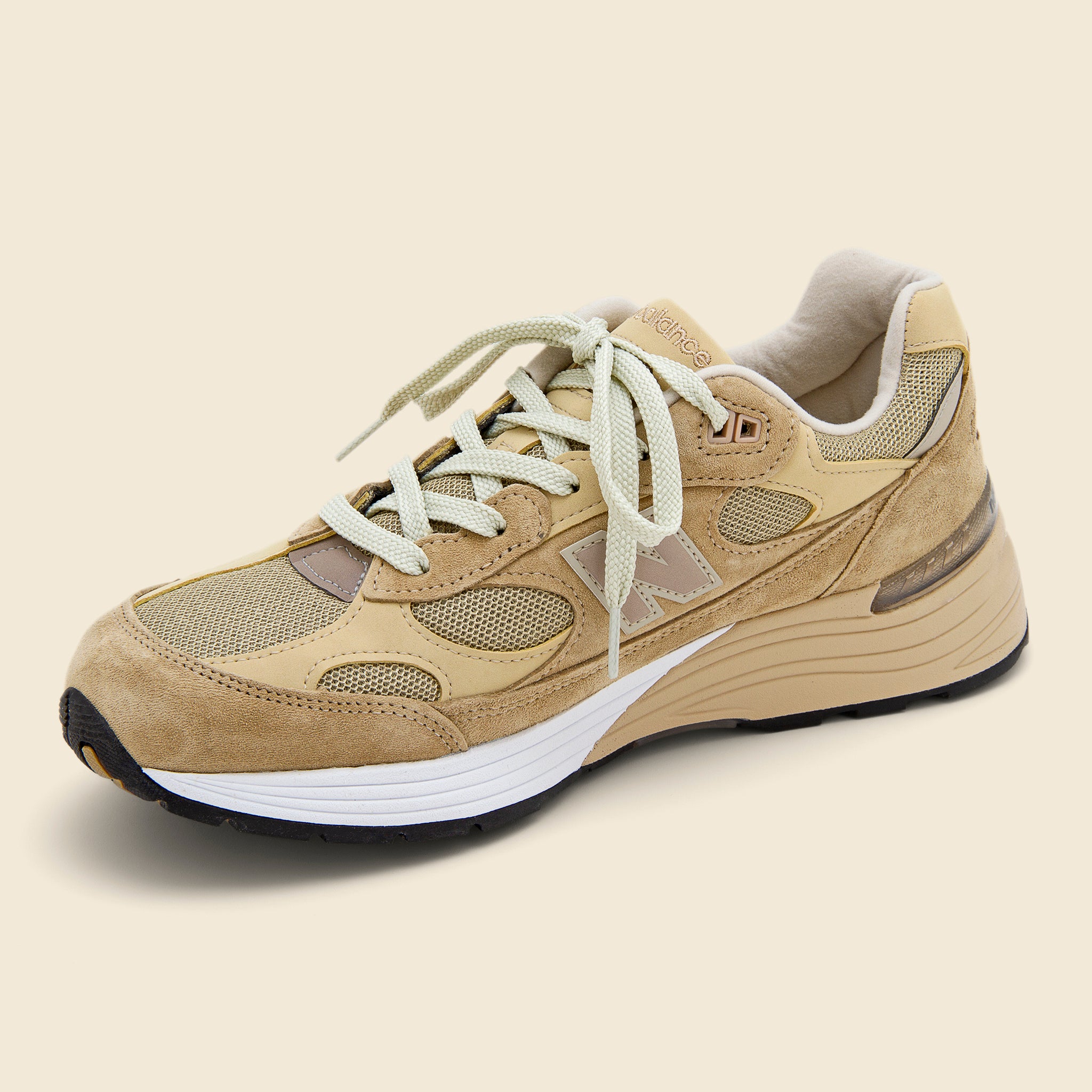 
                          992 Sneaker - Tan/White - New Balance - STAG Provisions - Shoes - Athletic
                        