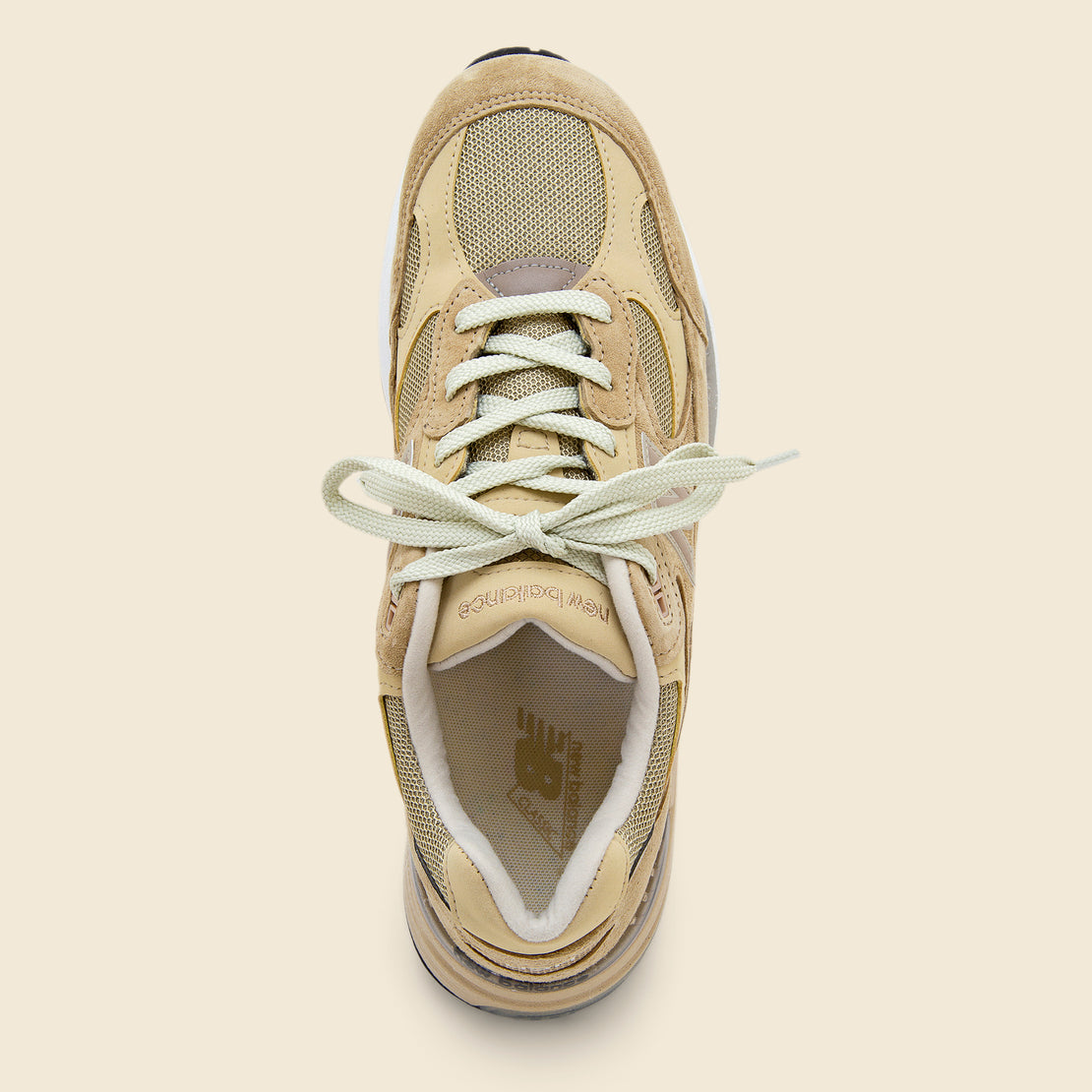 992 Sneaker - Tan/White