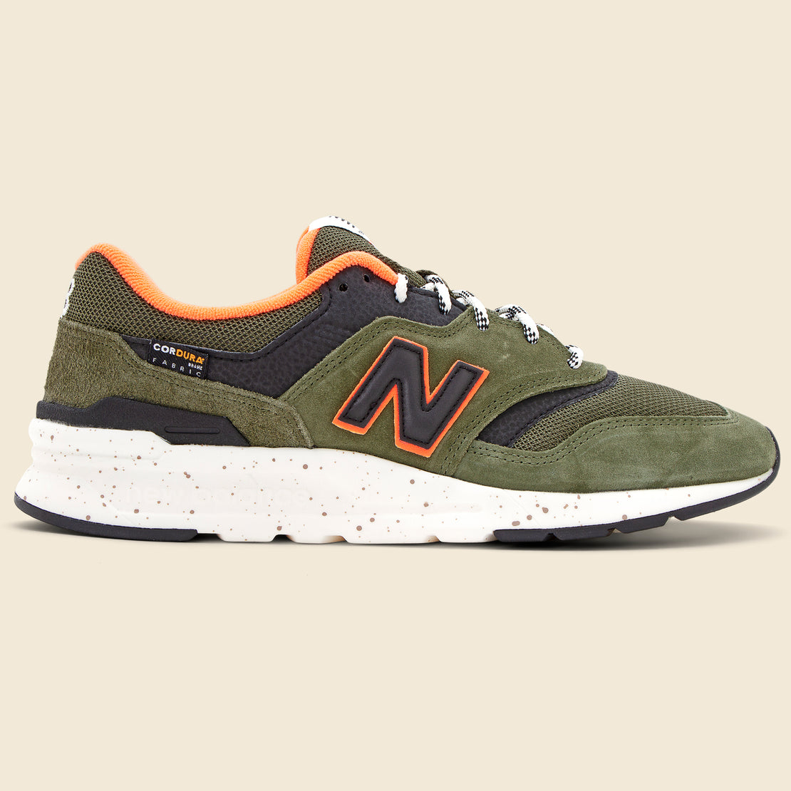 New Balance 997H Sneaker - Green/Black/Orange