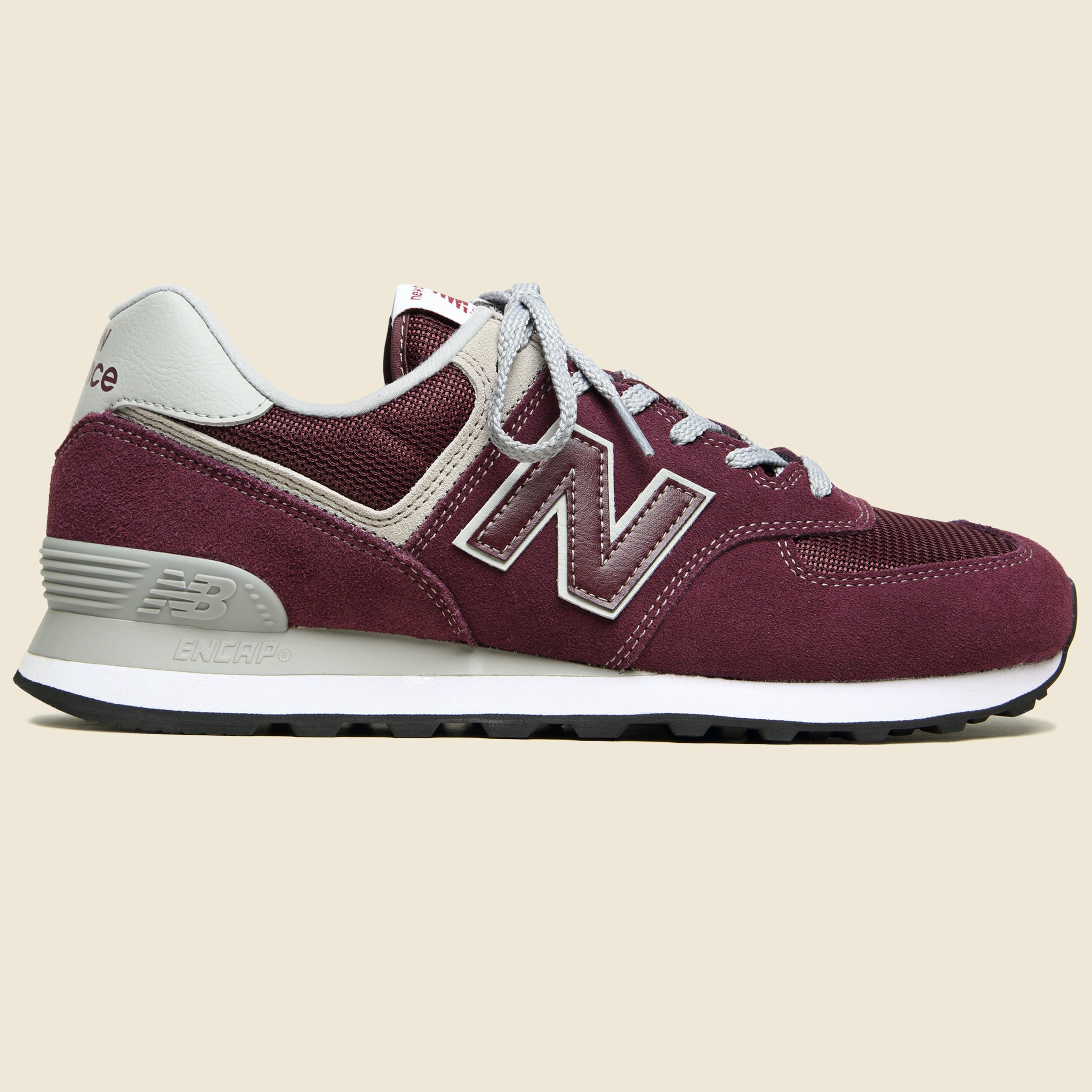 574 Sneaker - Burgundy - New Balance - STAG Provisions - Shoes - Athletic