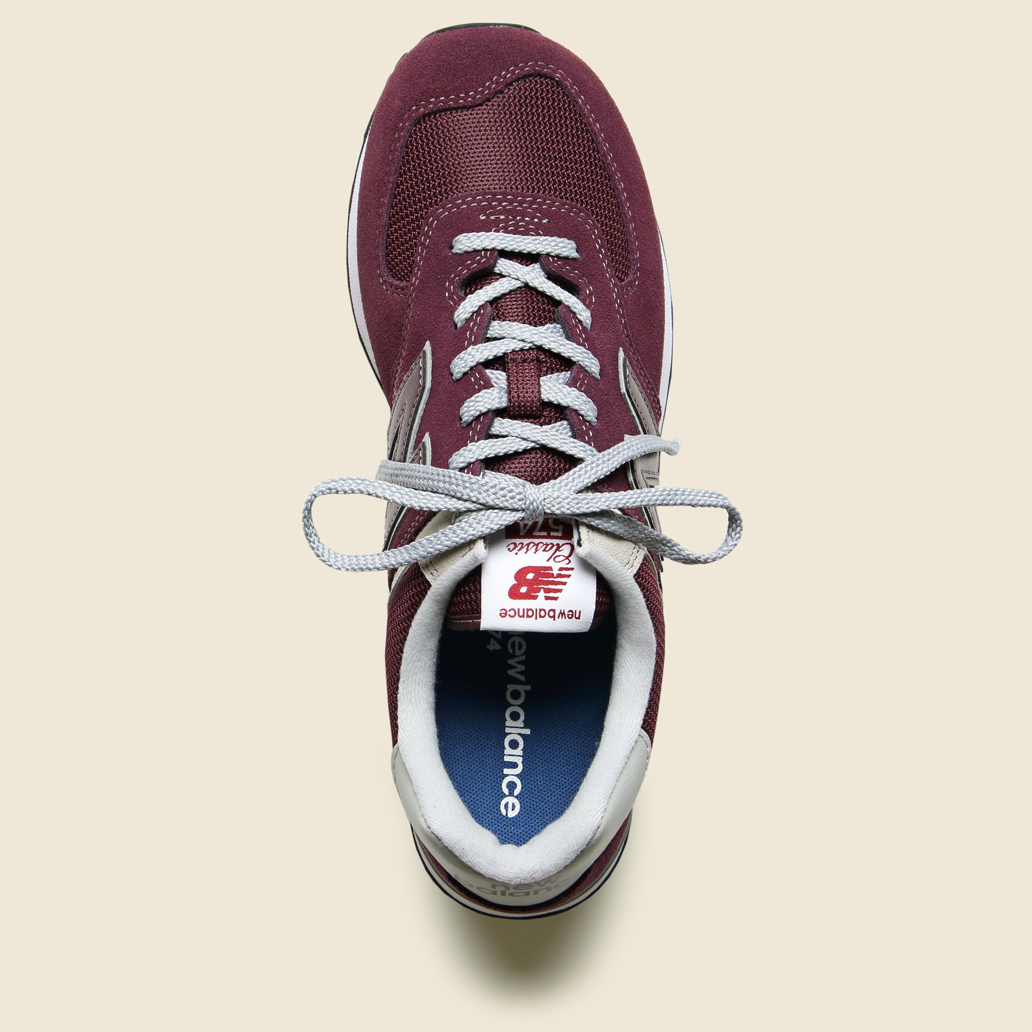 574 Sneaker - Burgundy - New Balance - STAG Provisions - Shoes - Athletic