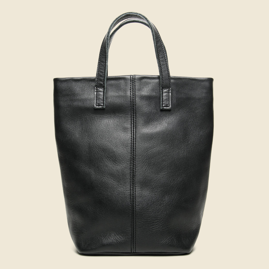 Small Barracas Leather Tote Bag - Black - Nimes - STAG Provisions - W - Accessories - Bag