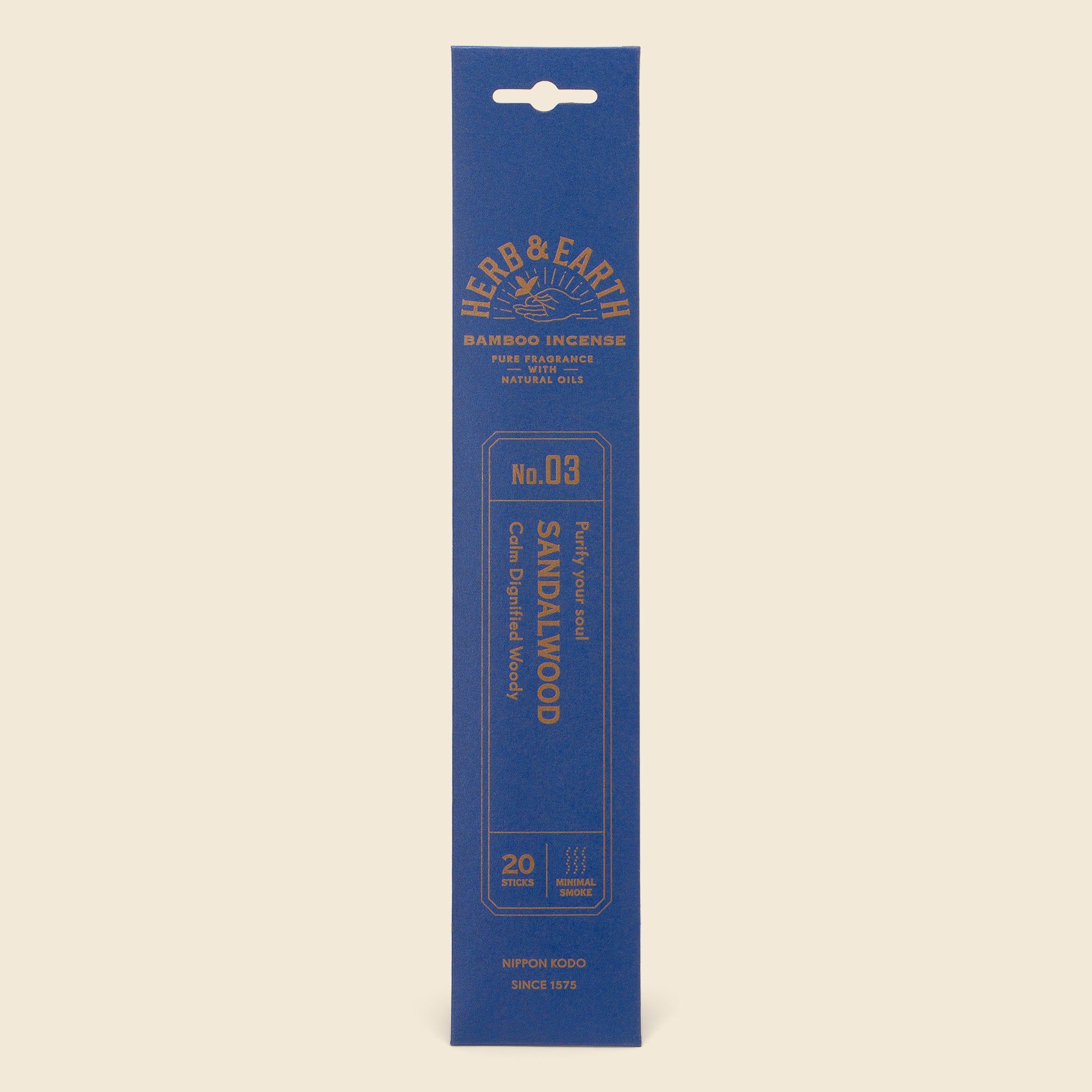 Bamboo Incense - Sandalwood - Nippon Kodo - STAG Provisions - Home - Fragrance - Incense