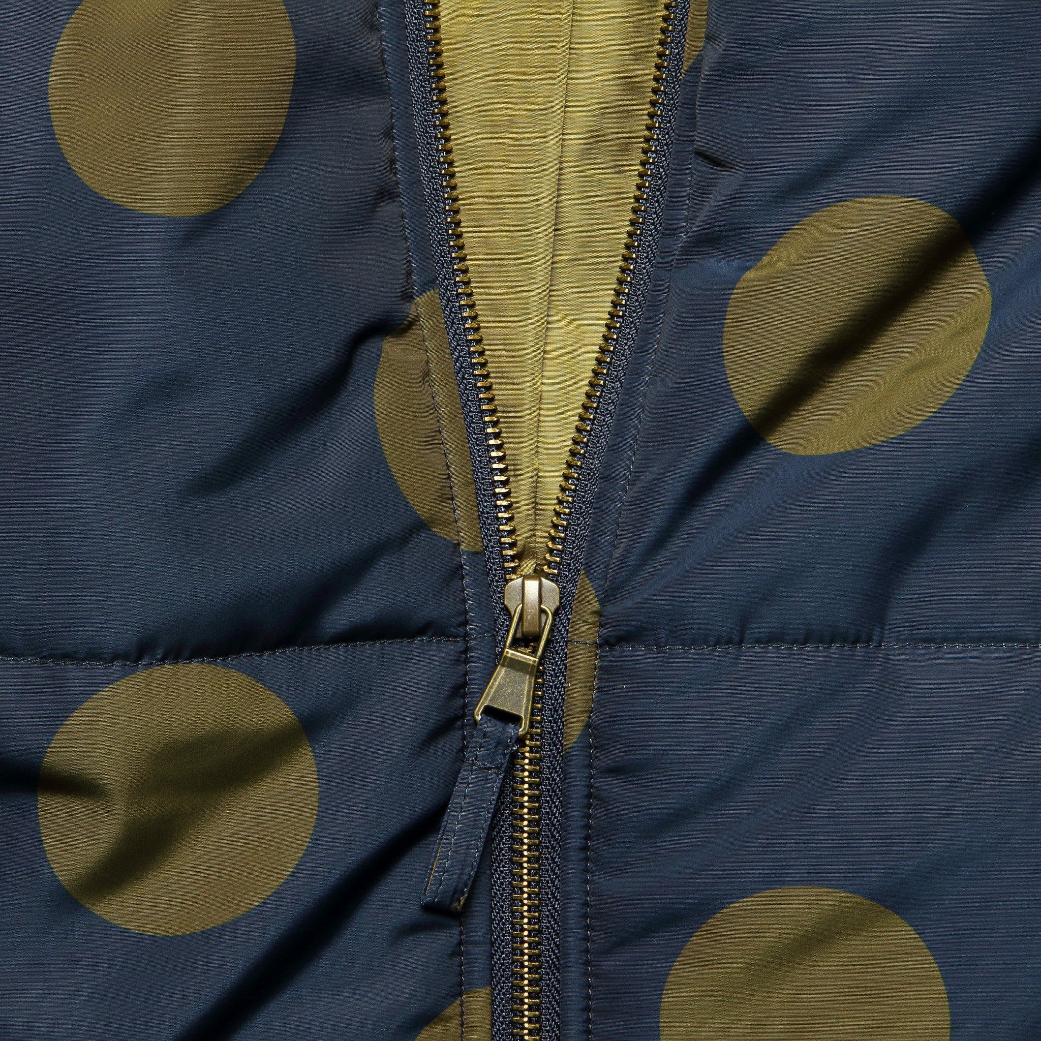 
                          Dotted Puffer Jacket - Navy - Nice Things - STAG Provisions - W - Outerwear - Coat/Jacket
                        