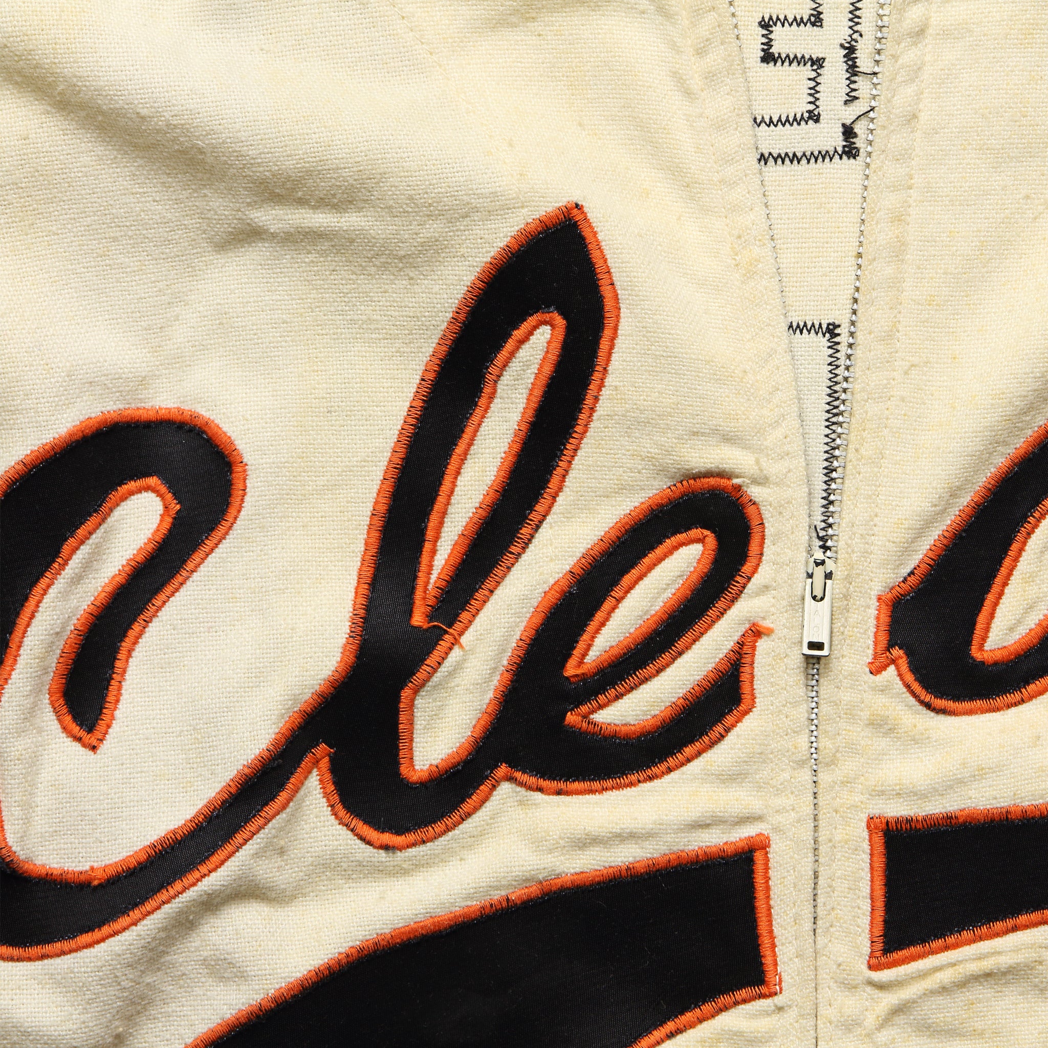 
                          Cleo&#39;s Car Wash Zip Up Jersey - Cream - Vintage - STAG Provisions - One &amp; Done - Apparel
                        