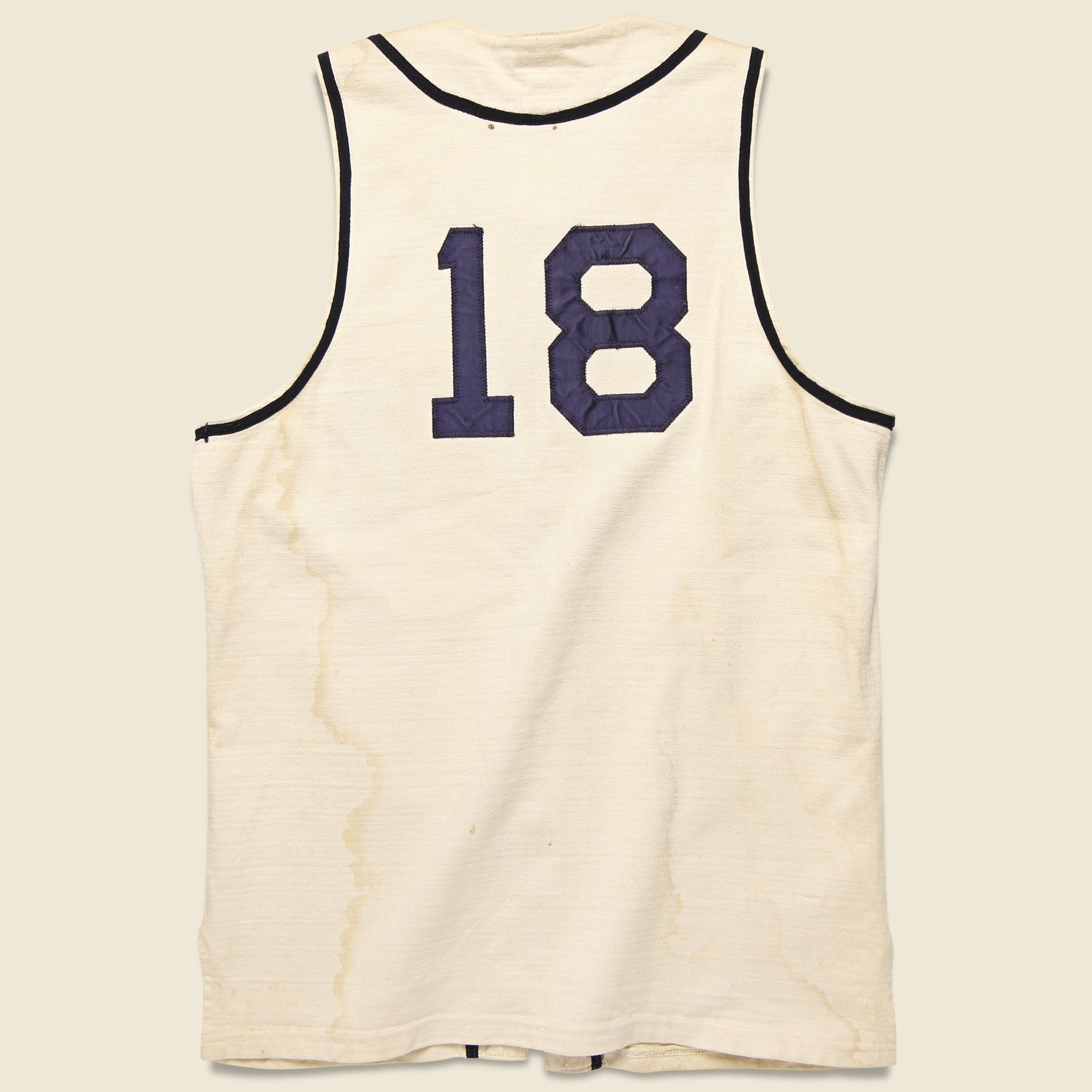 Hope Zip Up Jersey - Cream - Vintage - STAG Provisions - One & Done - Apparel