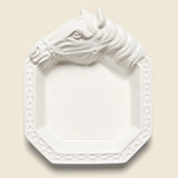 Porcelain Horse Catch All - White - Vintage - STAG Provisions - One & Done - Miscellaneous