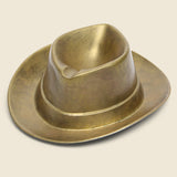 Cowboy Hat Ashtray - Brass - Vintage - STAG Provisions - One & Done - Barware & Smoking