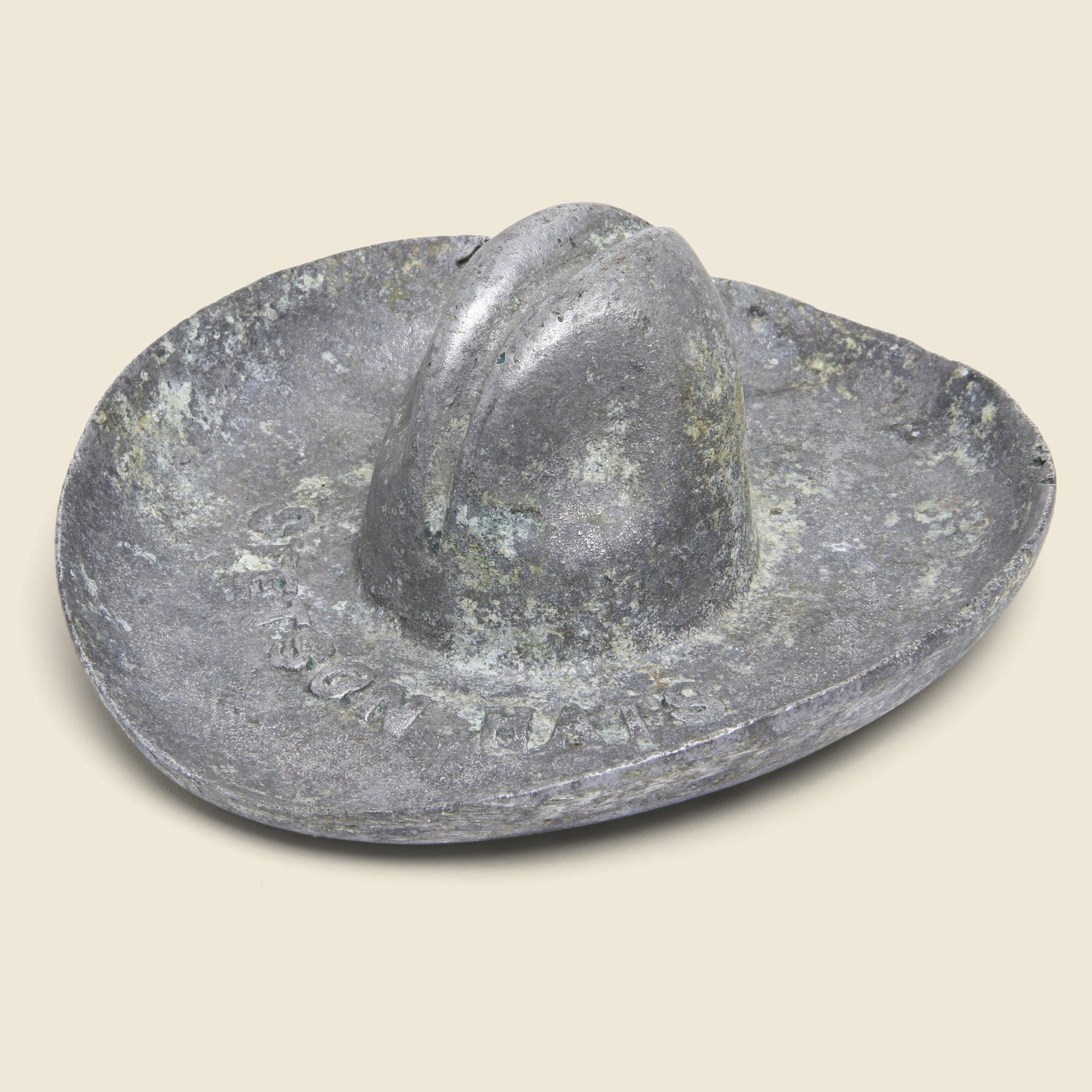 Stetson Hat Ashtray - Metal - Vintage - STAG Provisions - One & Done - Barware & Smoking