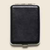 Black Leather Pot Leaf Joint Case - Vintage - STAG Provisions - One & Done - Barware & Smoking