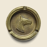 Horse Ashtray - Brass - Vintage - STAG Provisions - One & Done - Barware & Smoking