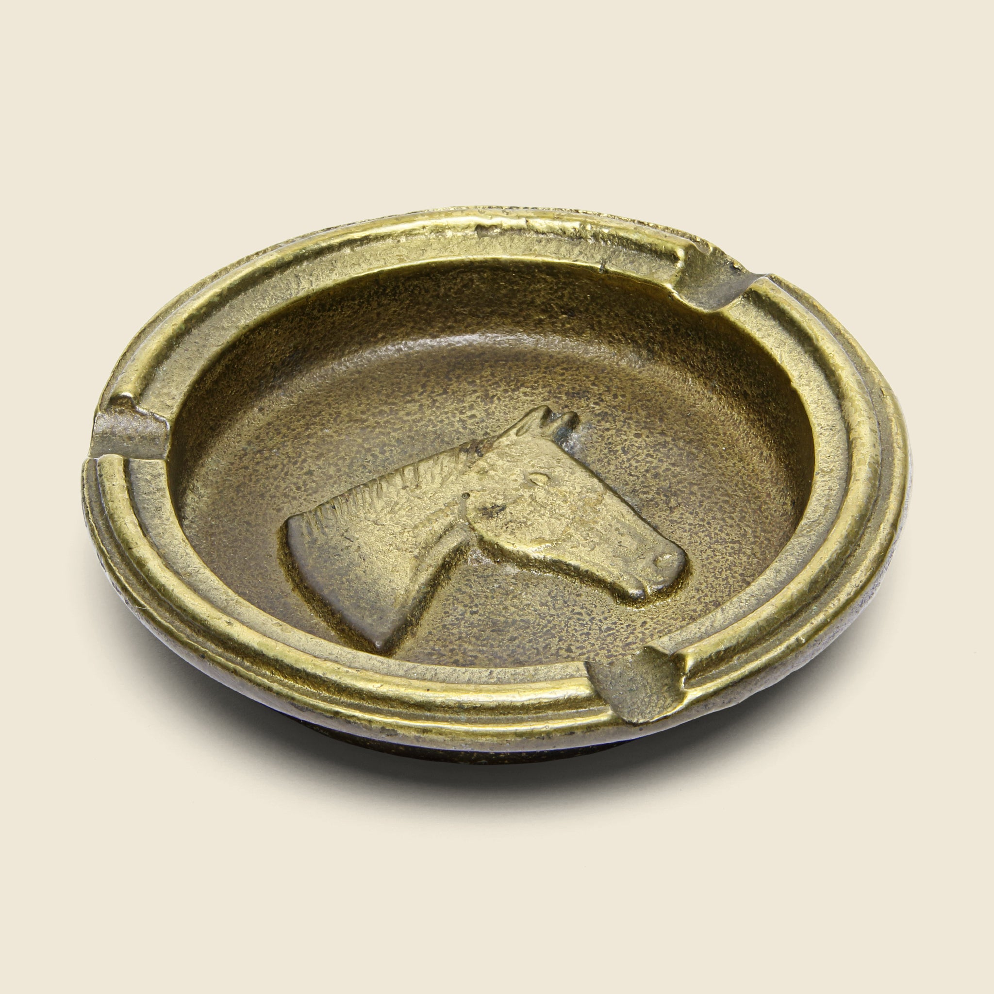 
                          Horse Ashtray - Brass - Vintage - STAG Provisions - One &amp; Done - Barware &amp; Smoking
                        